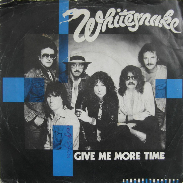 Whitesnake - Give Me More Time - Used Vinyl Record 7" image 1