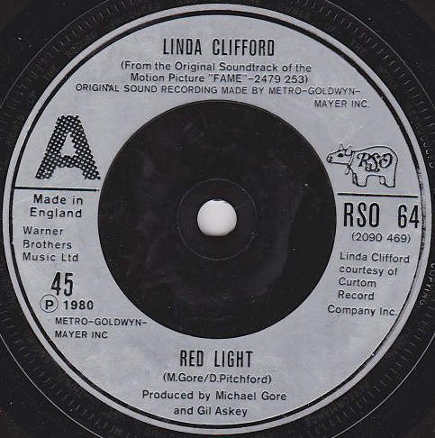 Linda Clifford - Red Light - Used Vinyl Record 7" image 1