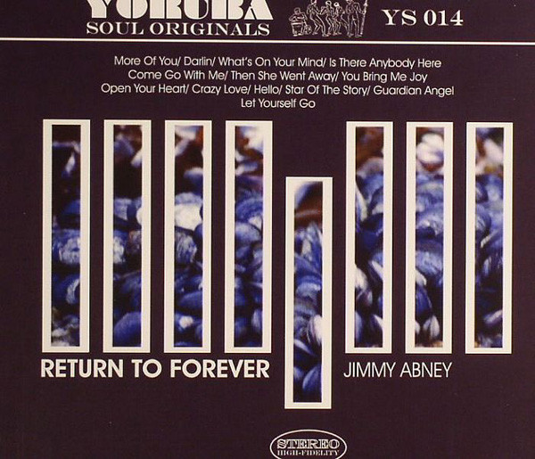 Jimmy Abney - Return To Forever - CD image 1