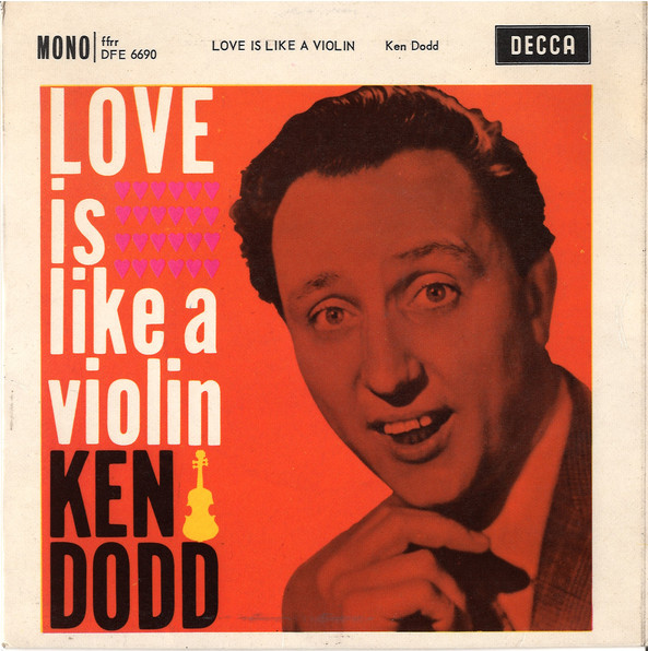 Ken Dodd - Love Is Like A Violin - Used Vinyl Record 7" image 1