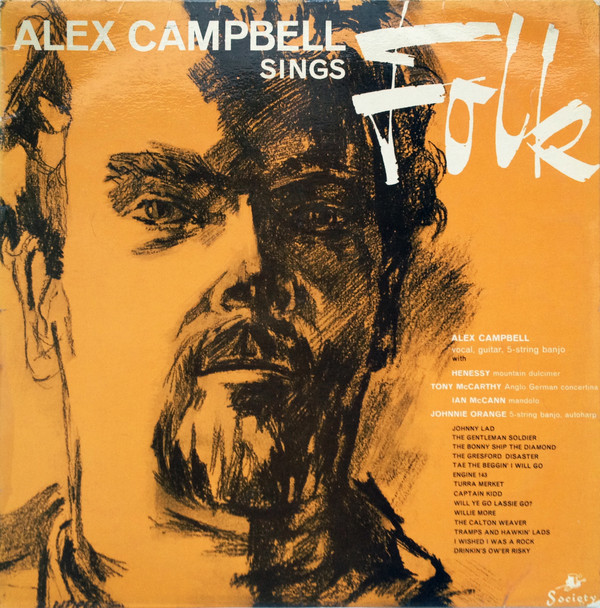 Alex Campbell - Sings Folk - Used Vinyl Record image 1