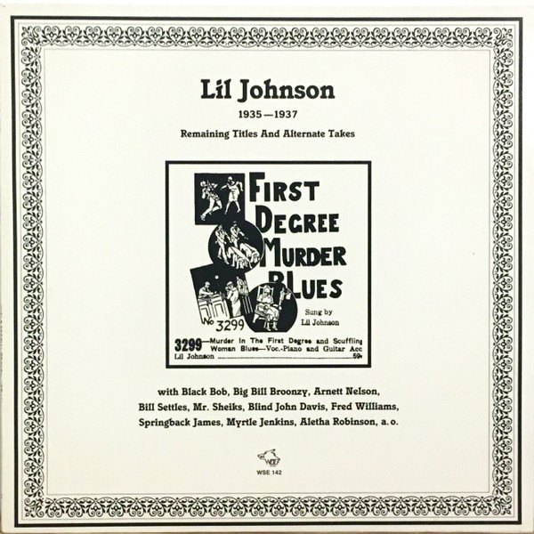 Lil Johnson - 1935-1937 (Remaining Titles And Alternate Takes) - Used V image 1