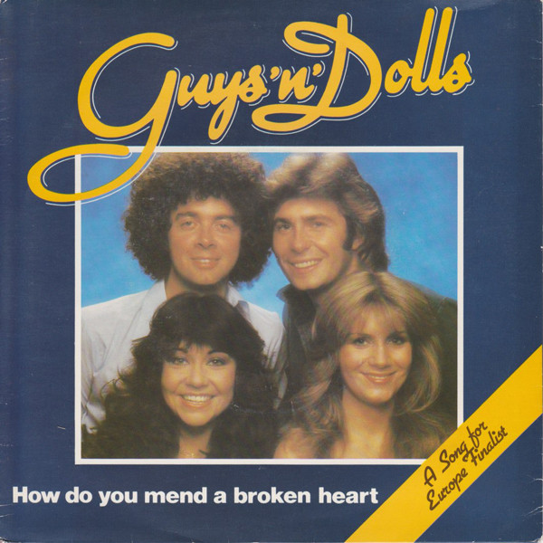 Guys 'n Dolls - How Do You Mend A Broken Heart - Used Vinyl Record 7" image 1