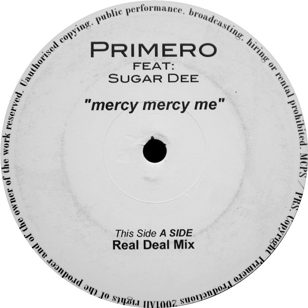 Primero - Mercy Mercy Me - Vinyl Record 12" image 1