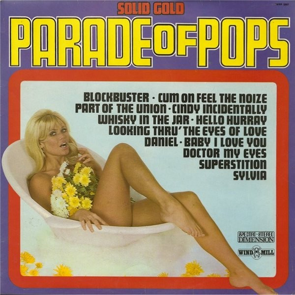 Unknown Artist - Solid Gold Parade Of Pops - Used Vinyl Record image 1