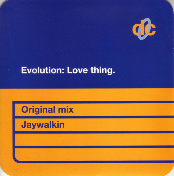 Evolution - Love Thing - Used Vinyl Record 7" image 1
