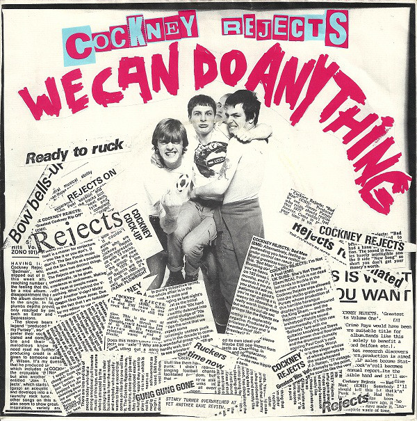 Cockney Rejects - We Can Do Anything - Used Vinyl Record 7" image 1