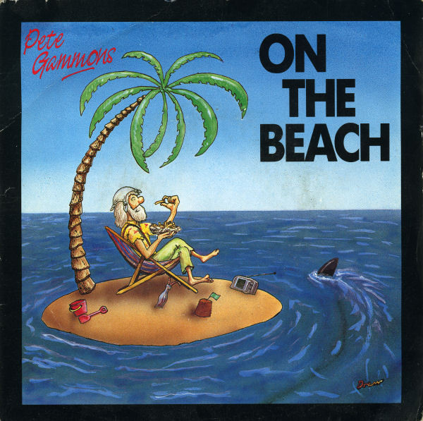 Pete Gammons - On The Beach - Used Vinyl Record 7" image 1
