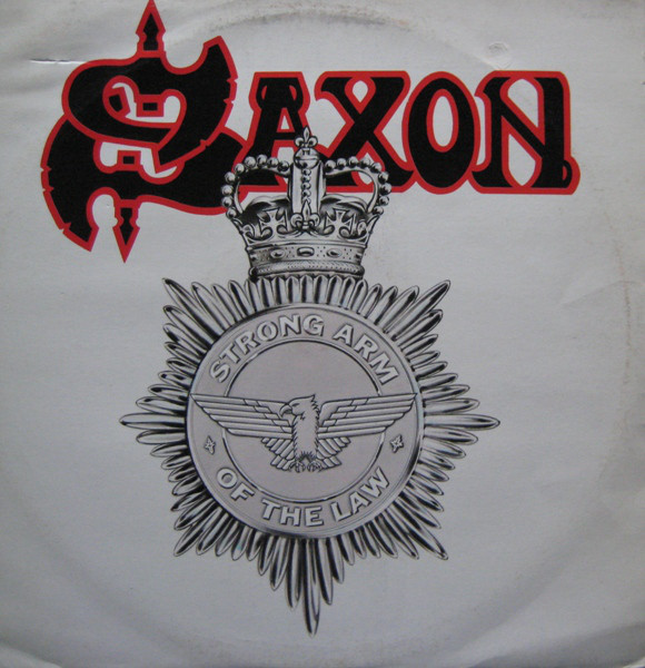 Saxon - Strong Arm Of The Law - Used Vinyl Record 12" image 1