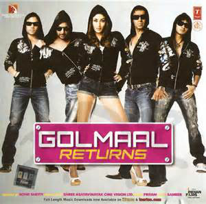 Pritam Chakraborty - Golmaal Returns - Used CD image 1