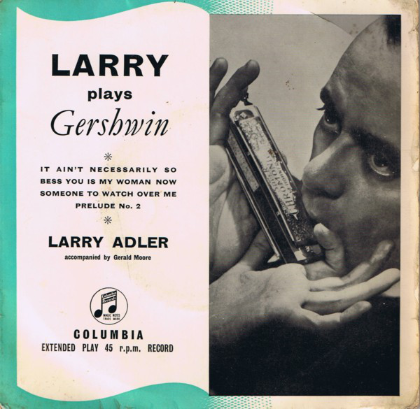 Larry Adler - Larry Plays Gershwin - Used Vinyl Record 7" image 1