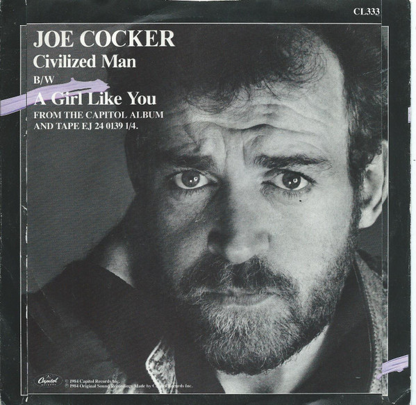 Joe Cocker - Civilized Man - Used Vinyl Record 7" image 1