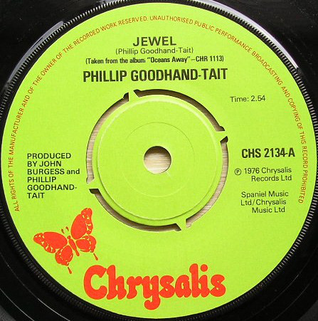 Phillip Goodhand-Tai - Jewel - Used Vinyl Record 7" image 1
