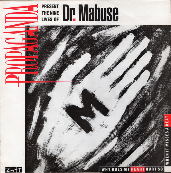 Propaganda - Nine Lives Of Dr. Mabuse - Used Vinyl Record 12" image 1
