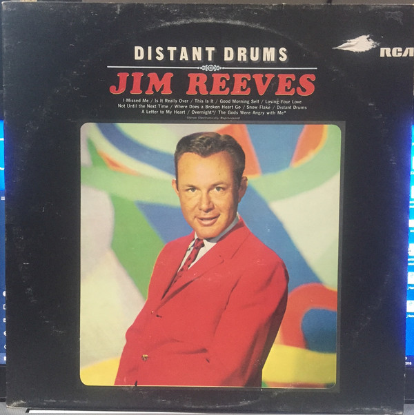 Jim Reeves - Distant Drums - Used Vinyl Record image 1