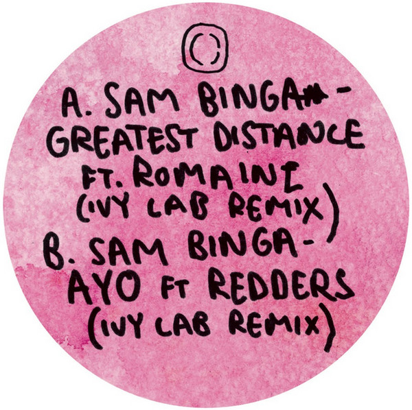 Sam Binga - Greatest Distance / AYO (Ivy Lab Remixes) - Vinyl Record image 1