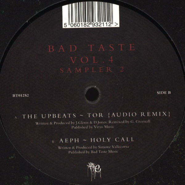 Blokhe4d - Bad Taste Vol.4 (Sampler 2) - Vinyl Record 12" image 1