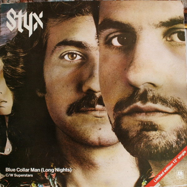 Styx - Blue Collar Man (Long Nights) - Used Vinyl Record 12" image 1