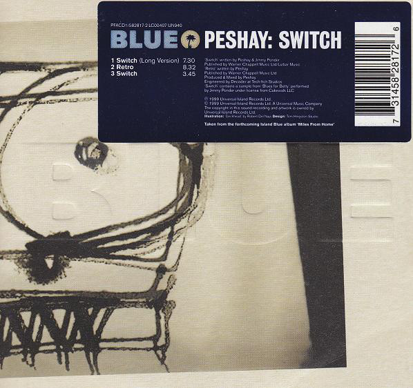 Peshay - Switch - Used CD image 1
