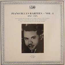 Various - Piano Blues Rarities Vol. 4 - Used Vinyl Record image 1