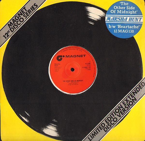Marsha Hunt - Other Side Of Midnight / Heartache - Used Vinyl Record 12" image 1