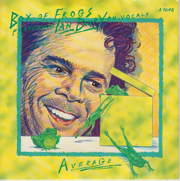 Box Of Frogs - Average - Used Vinyl Record 7" image 1