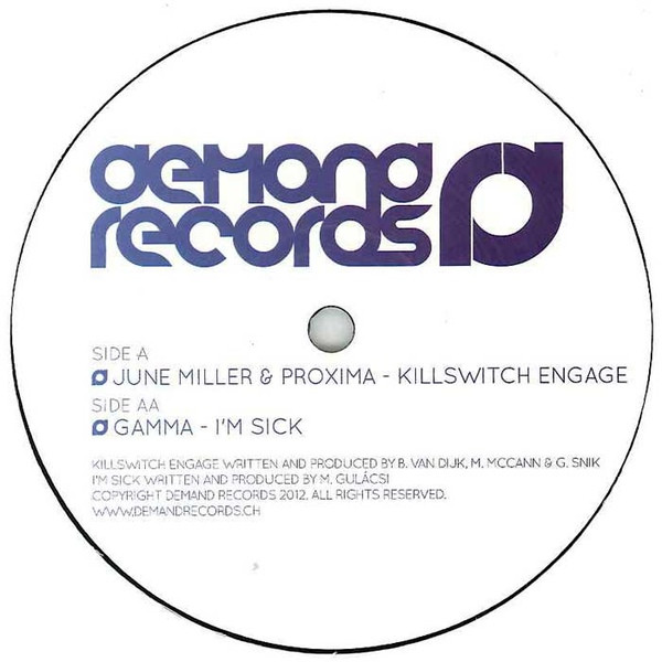 June Miller - Killswitch Engage / I'm Sick - Vinyl Record 12" image 1