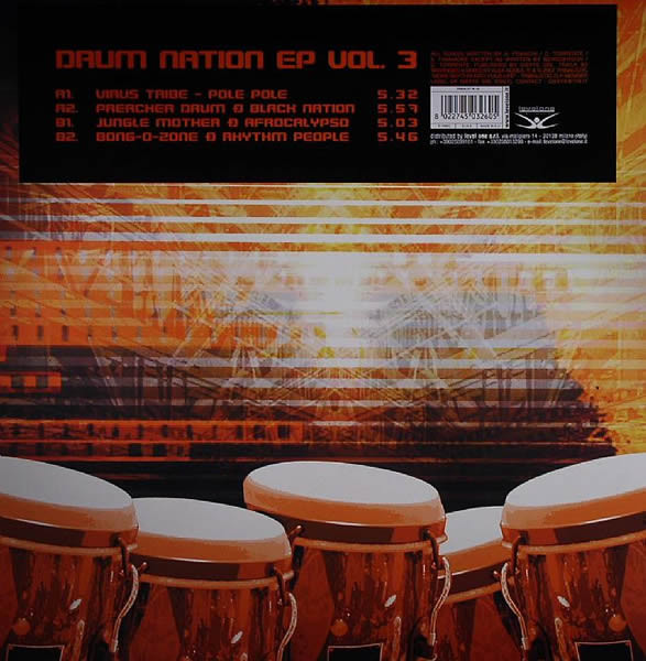 Drum Nation - EP Vol. 3 - Vinyl Record 12" image 1