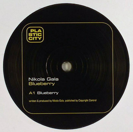 Nikola Gala - Blueberry - Used Vinyl Record 12" image 1