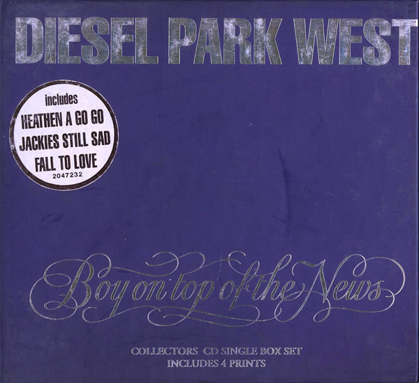 Diesel Park West - Boy On Top Of The News - Used CD image 1
