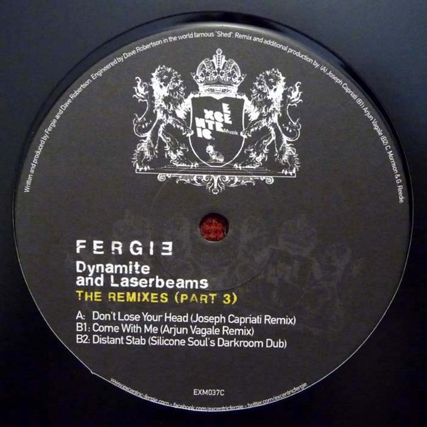 Fergie - Dynamite And Laserbeams The Remixes (Part 3) - Vinyl Record image 1