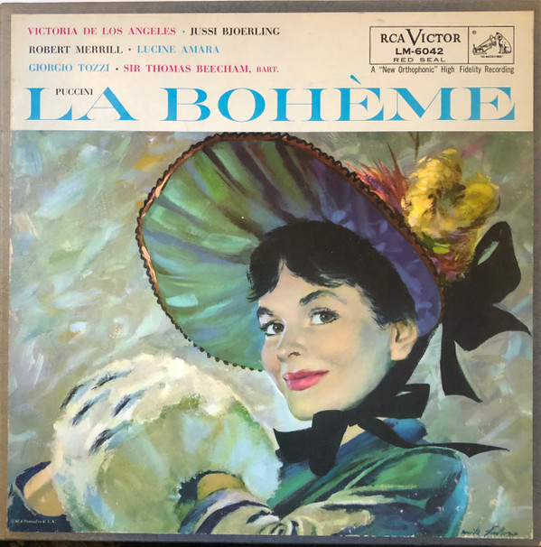 Giacomo Puccini - La Boheme - Used Vinyl Record image 1