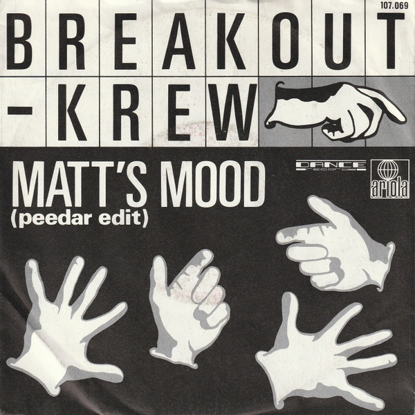 Breekout Krew - Matt's Mood (Peedar Edit) - Used Vinyl Record 7" image 1