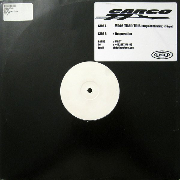 Cargo 77 - More Than This - Used Vinyl Record 12" image 1