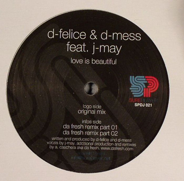 Franklin-D-Felice & - Love Is Beautiful - Vinyl Record 12" image 1
