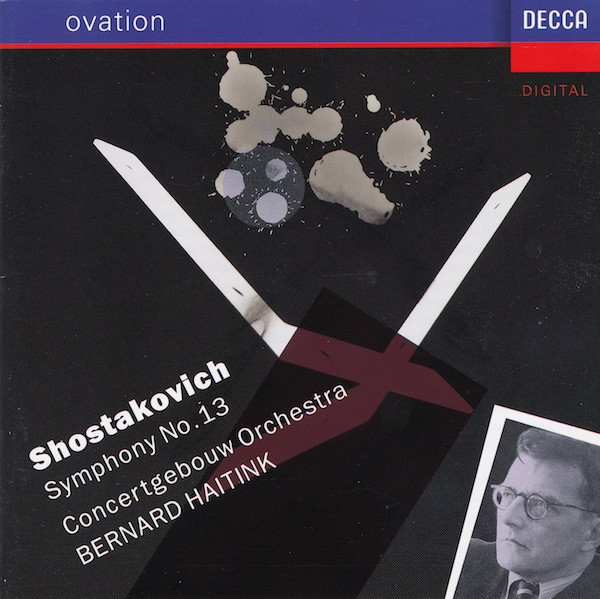 Dmitri Shostakovich - Symphony No.13 - Used CD image 1