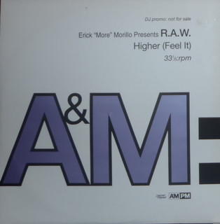 R.A.W. - Higher (Feel It) - Used Vinyl Record 12" image 1