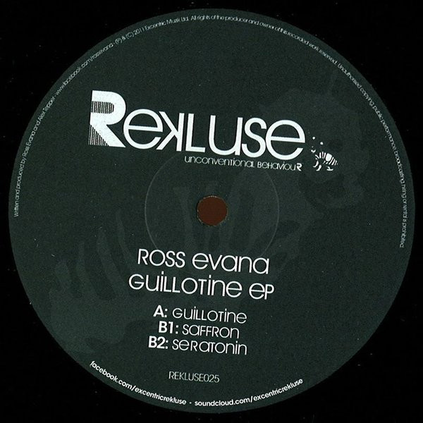 Ross Evana - Guillotine EP - Vinyl Record 12" image 1
