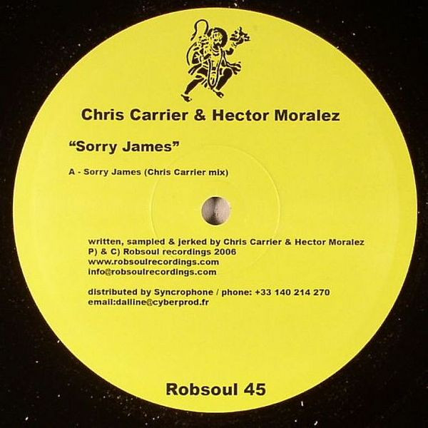 Chris Carrier & Hect - Sorry James - Vinyl Record 12" image 1