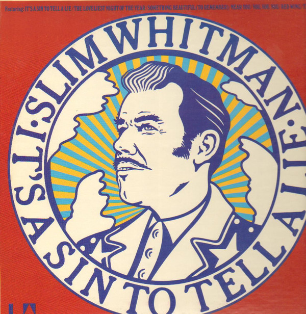 Slim Whitman - It's A Sin To Tell A Lie - Used Vinyl Record image 1