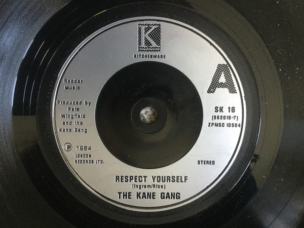 Kane Gang - Respect Yourself - Used Vinyl Record 7" image 1
