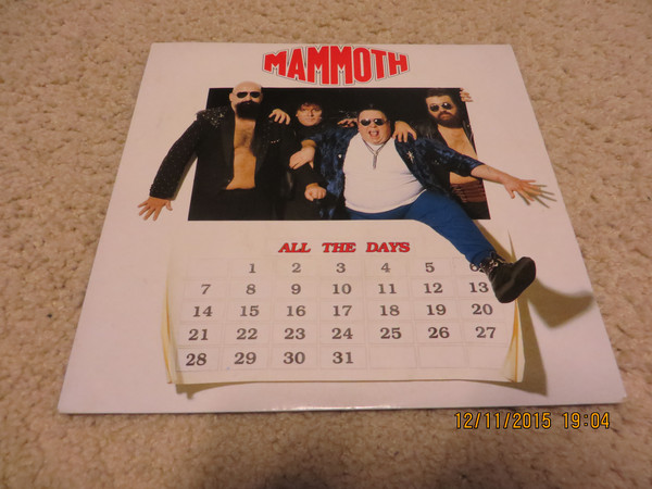 Mammoth - All The Days - Used Vinyl Record 7" image 1