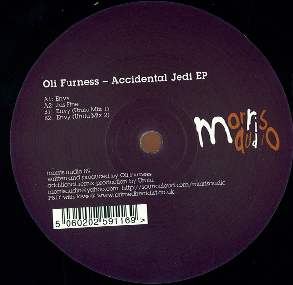Oli Furness - Accidental Jedi EP - Vinyl Record 12" image 1