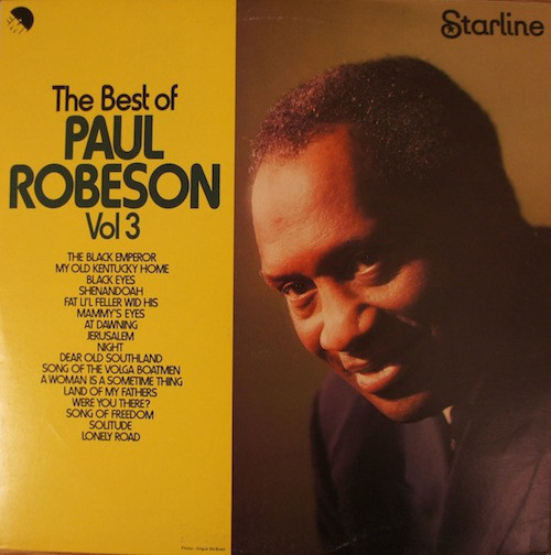 Paul Robeson - Best Of  Vol 3 - Used Vinyl Record image 1