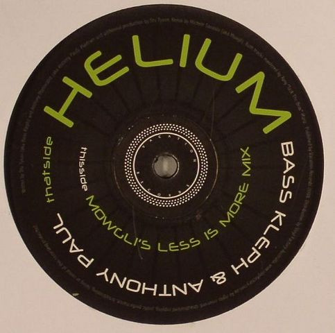 Bass Kleph - Helium - Vinyl Record 12" image 1