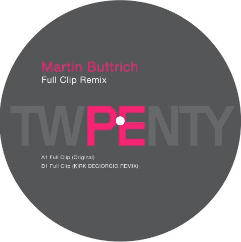 Martin Buttrich - Full Clip Remix - Vinyl Record 12" image 1