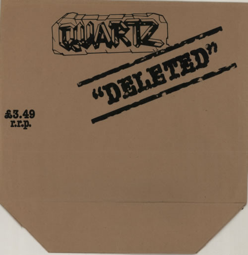 Quartz - Deleted - Used Vinyl Record image 1
