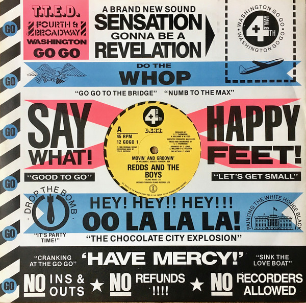 Redds And The Boys - Movin' & Groovin' - Used Vinyl Record 12" image 1