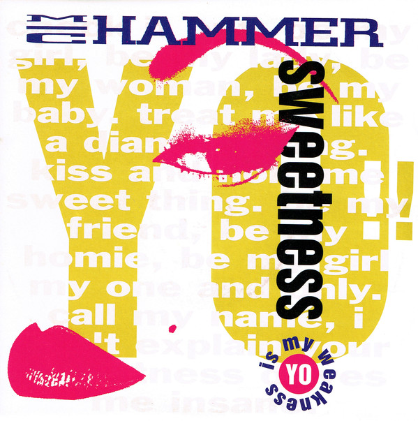 MC Hammer - Yo!! Sweetness - Used Vinyl Record 7" image 1
