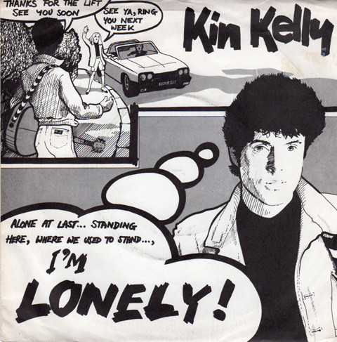 Kin Kelly - Lonely - Used Vinyl Record 7" image 1